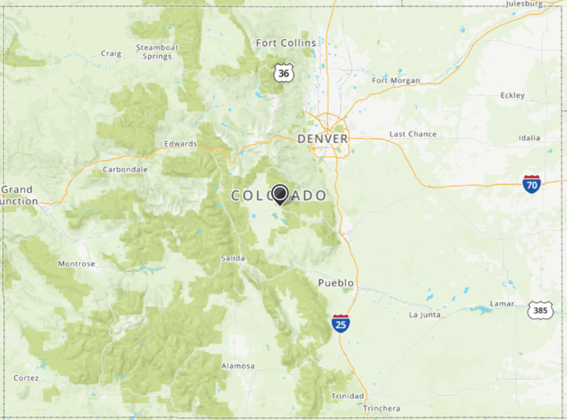 Mapquest Colorado