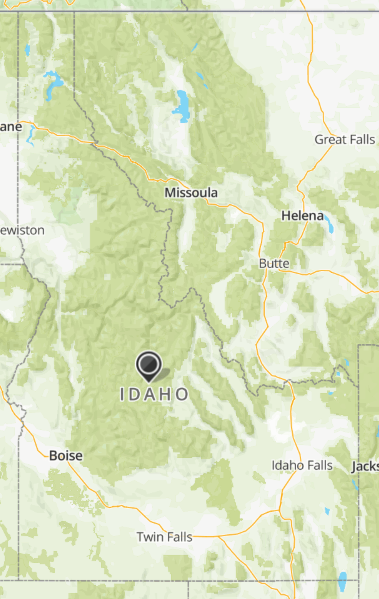 Mapquest Idaho