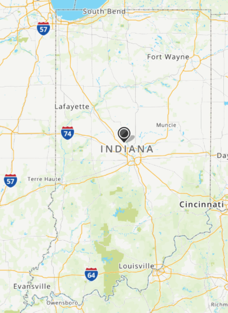 Mapquest Indiana