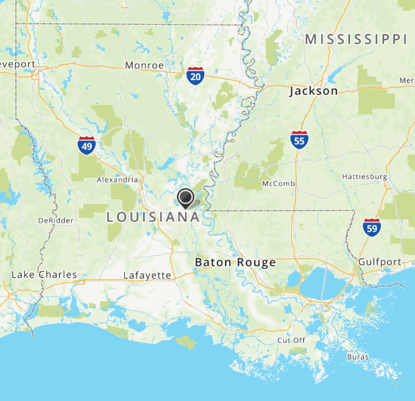Mapquest Louisiana