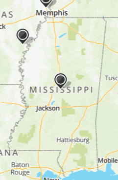 Mapquest Mississippi