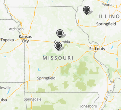 Mapquest Missouri