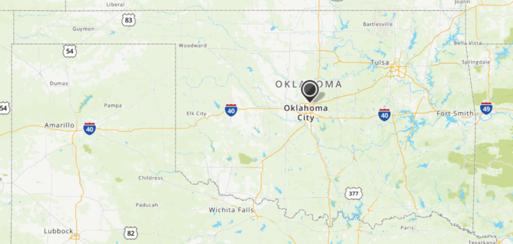 Mapquest Oklahoma