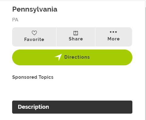 Mapquest Pennsylvania Trip Planner