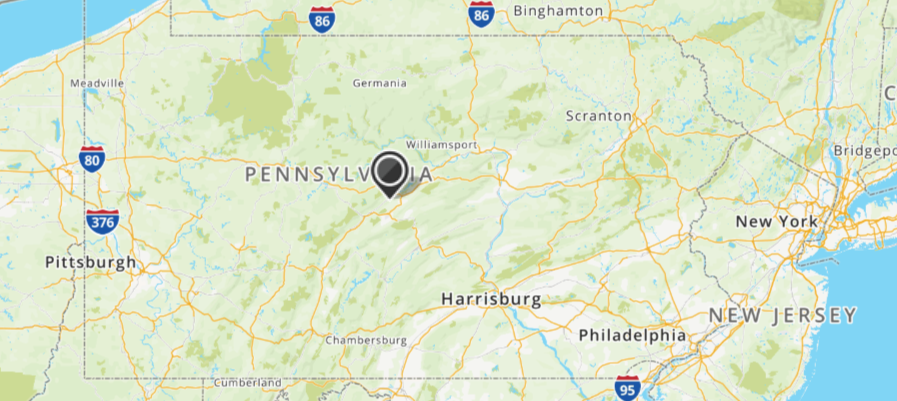 Mapquest Pennsylvania