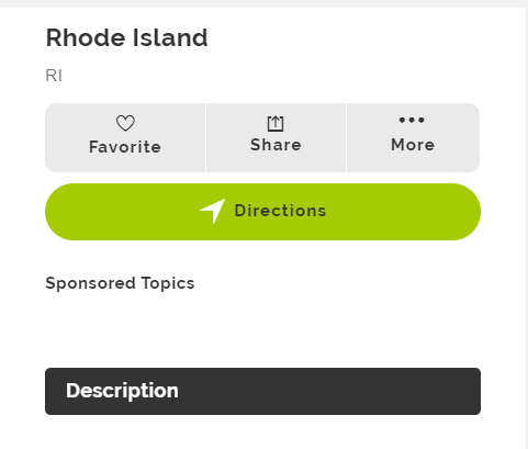 Mapquest Rhode Island Trip Planner