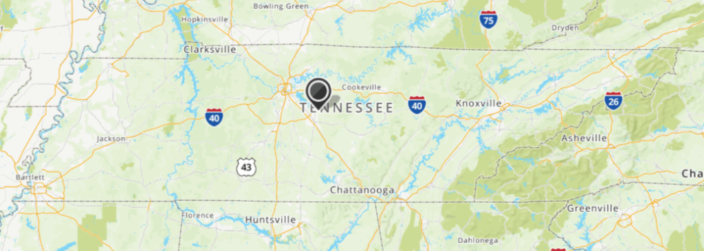 Mapquest Tennessee