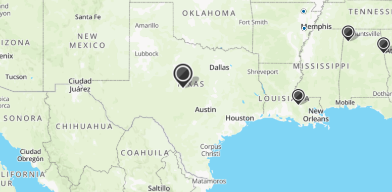 Mapquest Texas