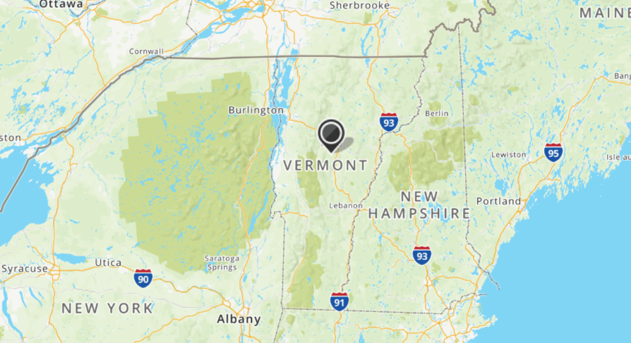 Mapquest Vermont