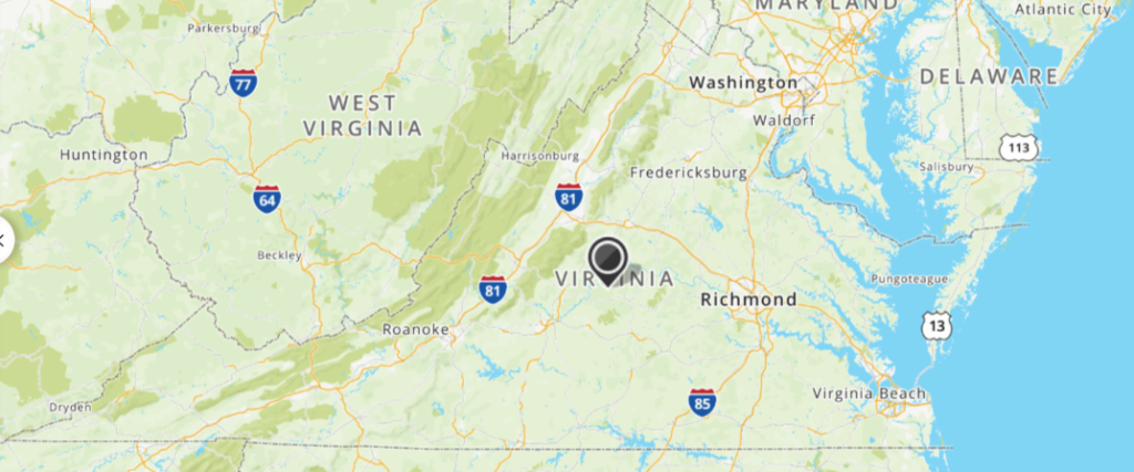 Mapquest Virginia