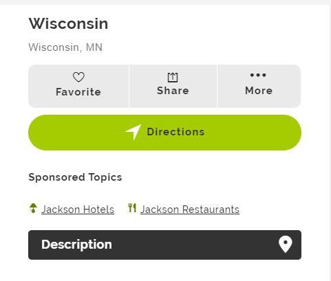 Mapquest Wisconsin Trip Planner
