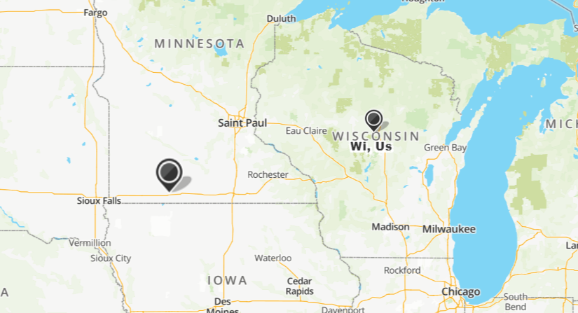 Mapquest Wisconsin